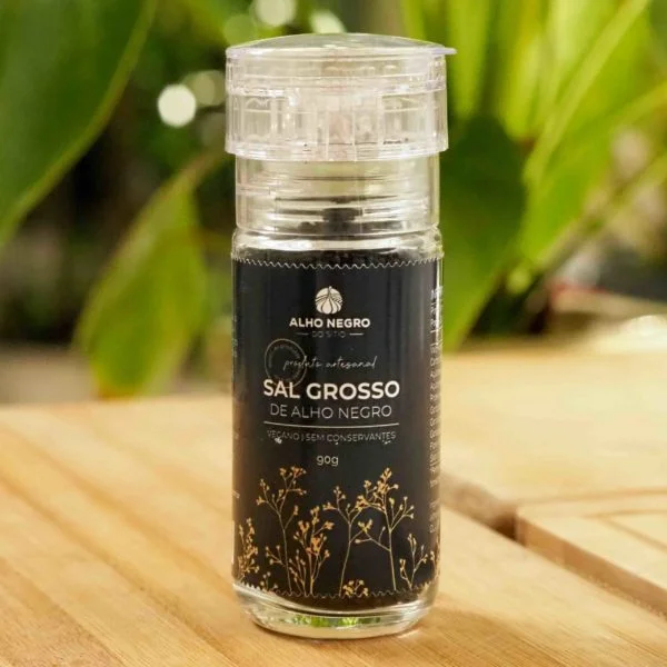 Sal Grosso de Alho Negro 90g - Imagem 4