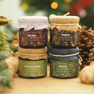kit 4 produtos alho negro