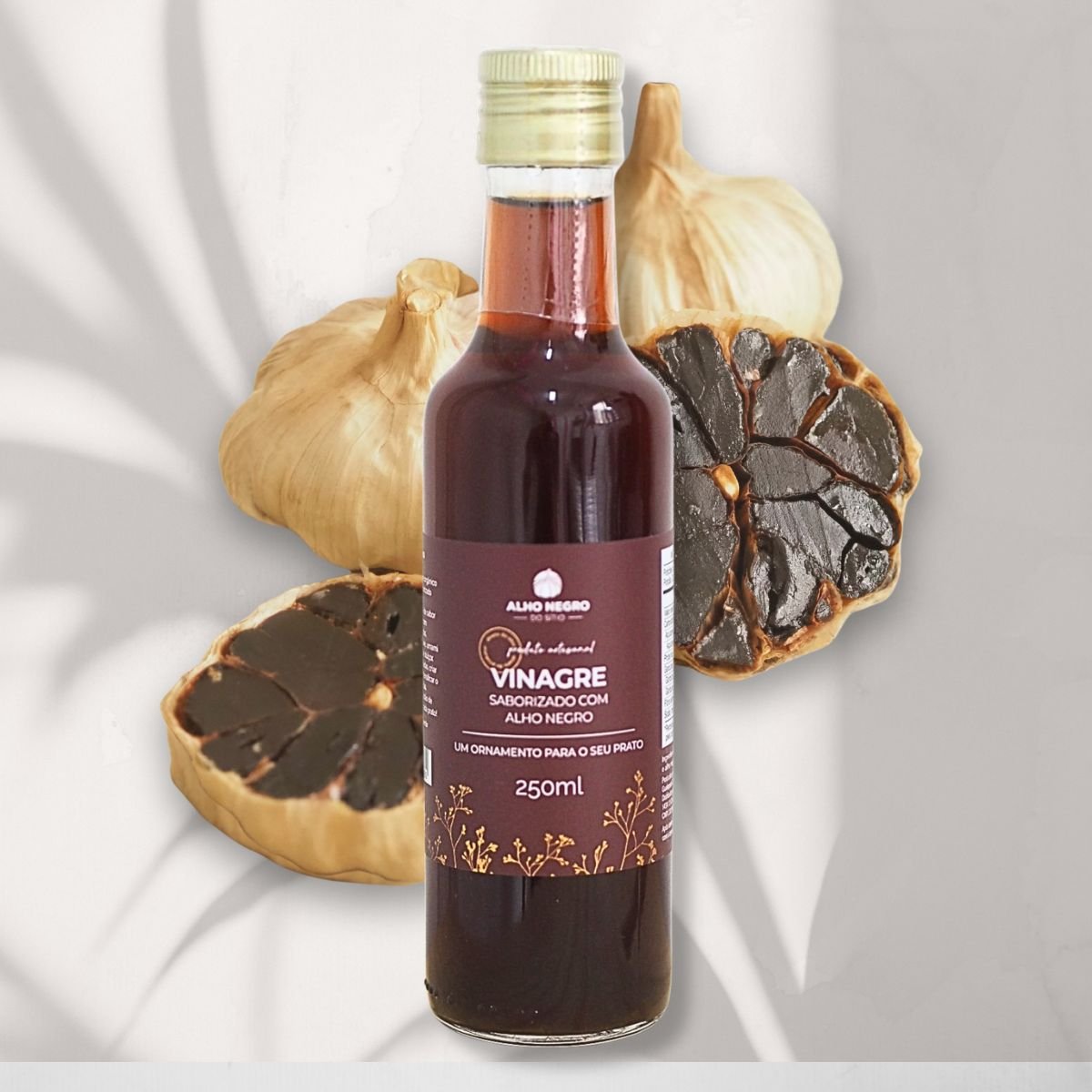 Vinagre saborizado com Alho Negro 250ml - Imagem 3
