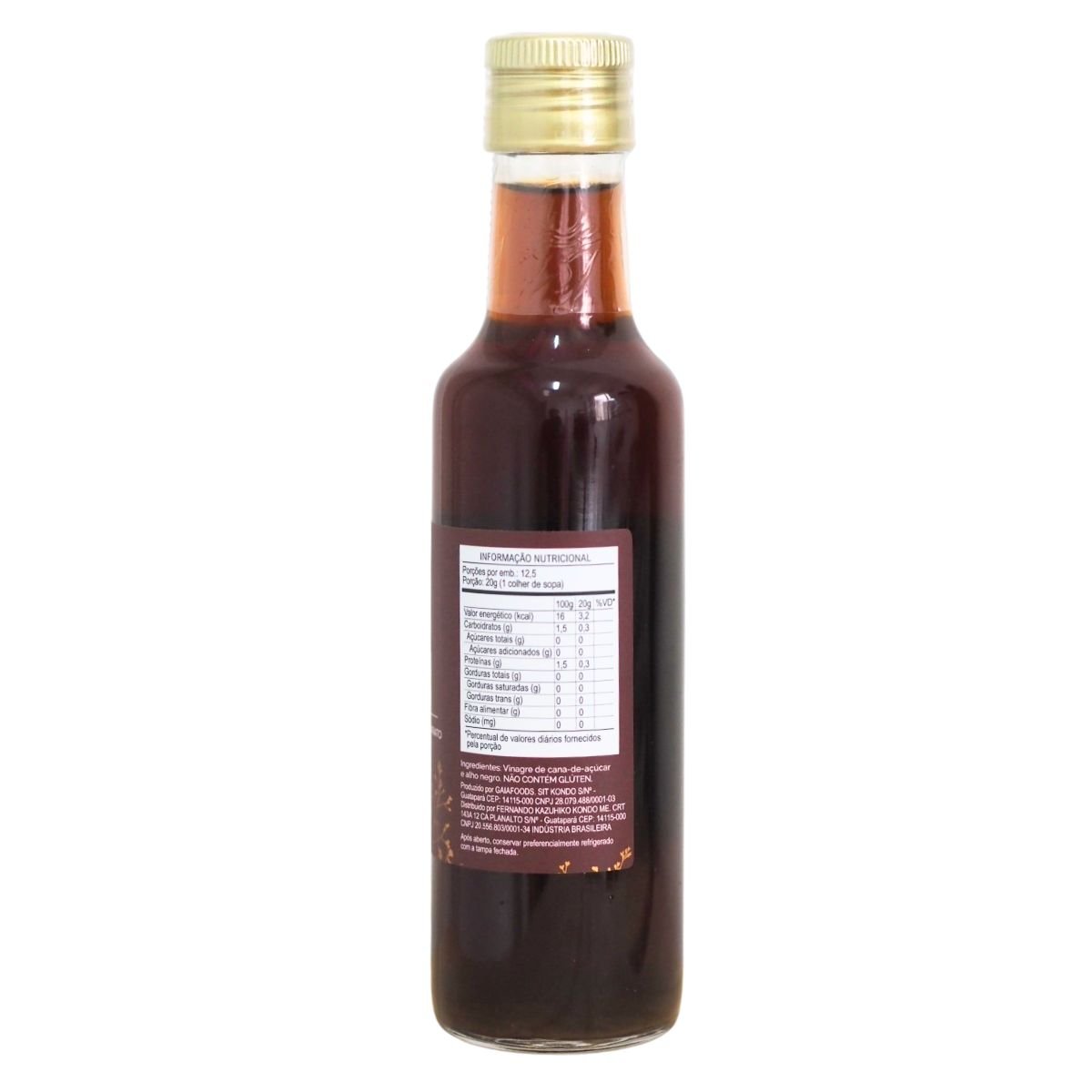 Vinagre saborizado com Alho Negro 250ml - Imagem 5
