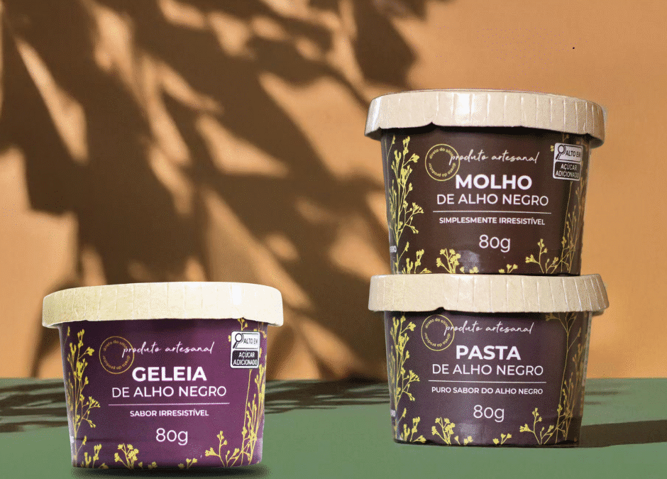 Linha Sustentável Alho Negro do Sítio