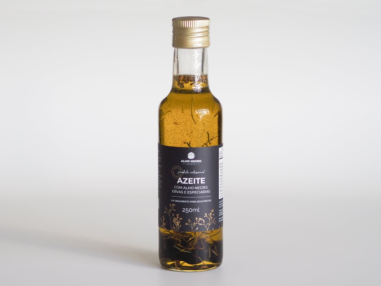Azeite Extra Virgem com Alho Negro e Ervas