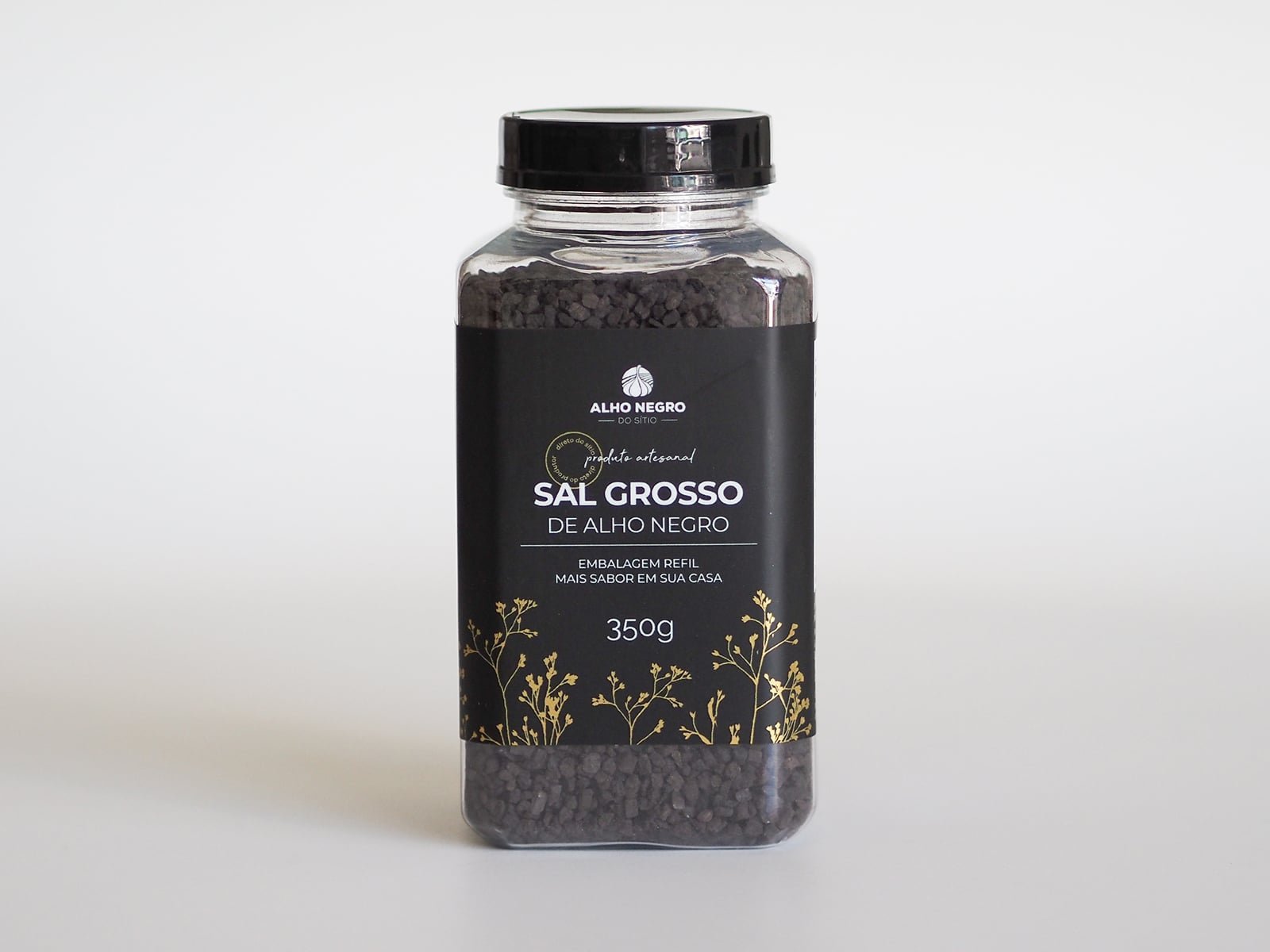 Sal Grosso de Alho Negro