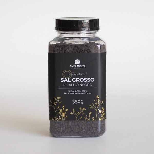 Sal Grosso de Alho Negro Refil 350g