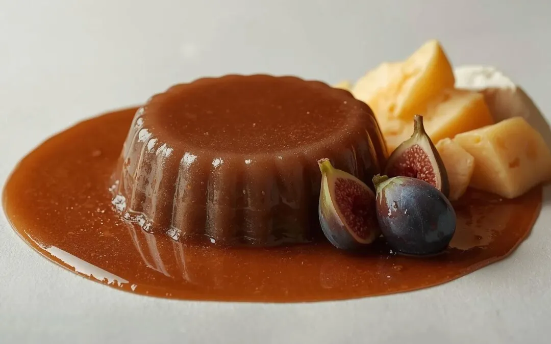 Gelatina de Figo com Alho Negro