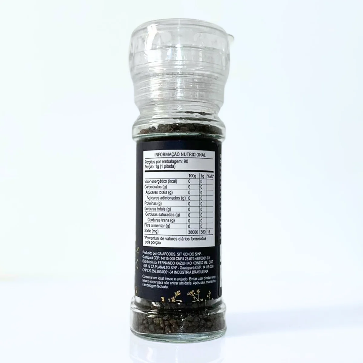 Sal Grosso de Alho Negro 90g - Imagem 2