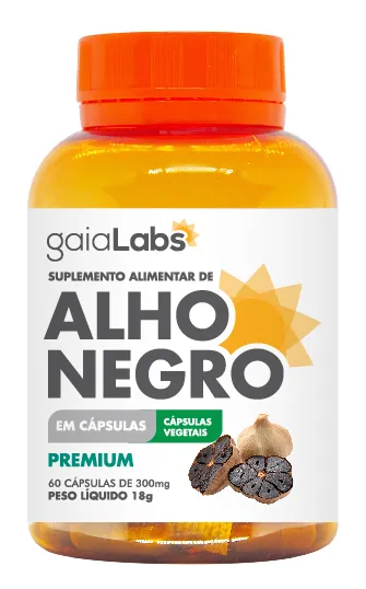 Suplemento Alimentar de Alho Negro Gaialabs