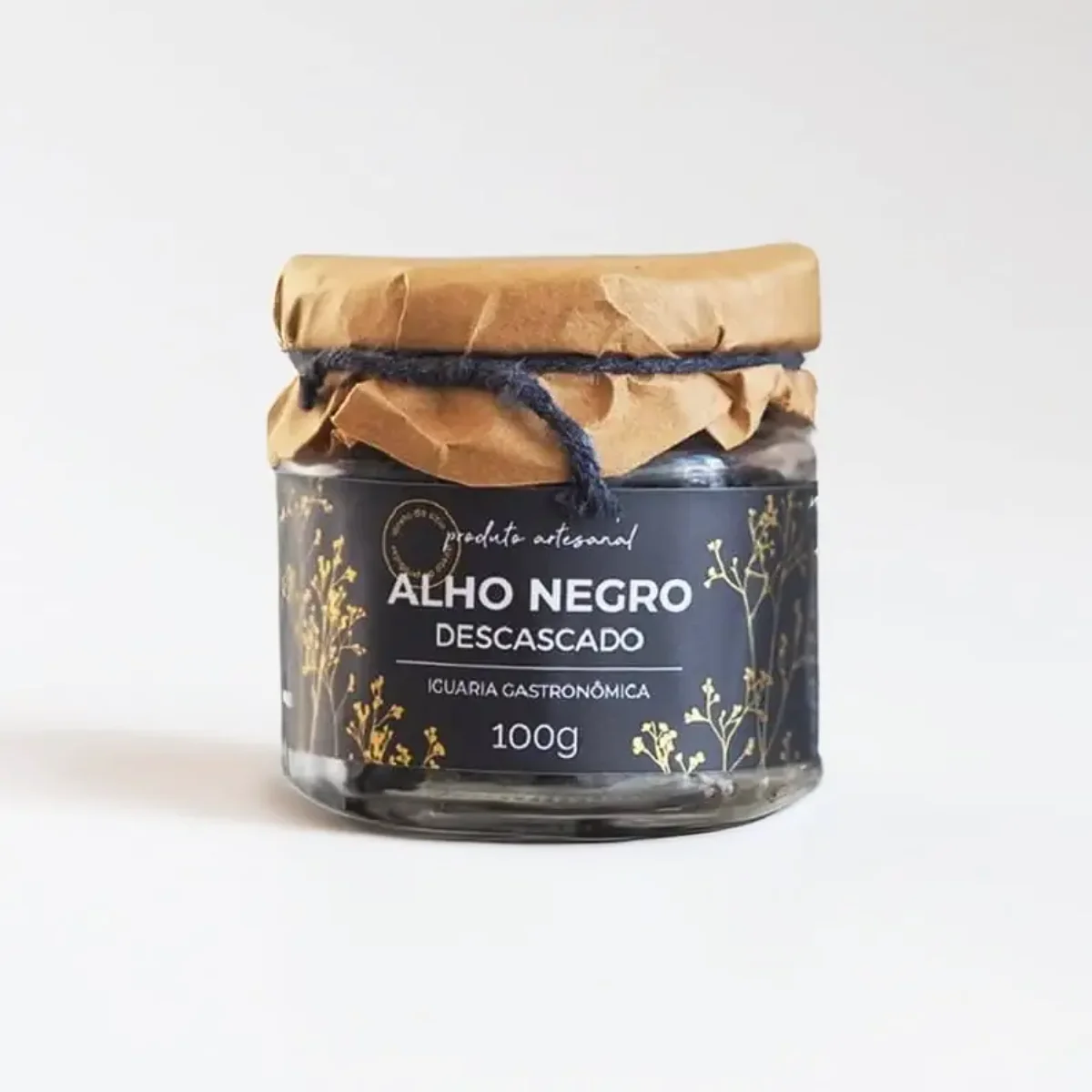 Alho Negro Descascado Artesanal 100g