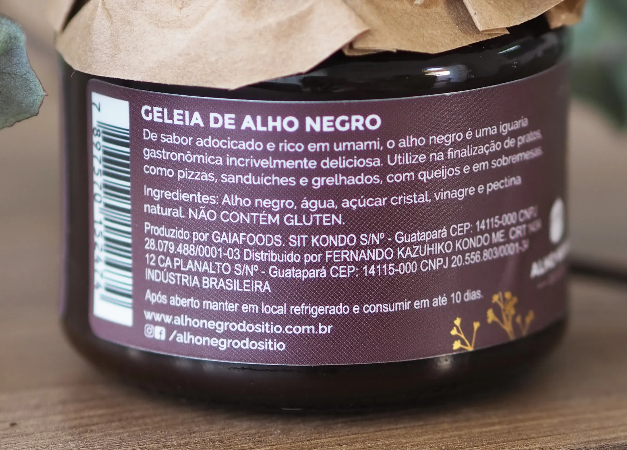 Geleia de Alho Negro 160g - Imagem 2