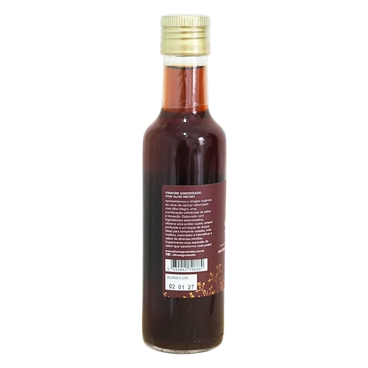 Vinagre saborizado com Alho Negro 250ml - Imagem 4