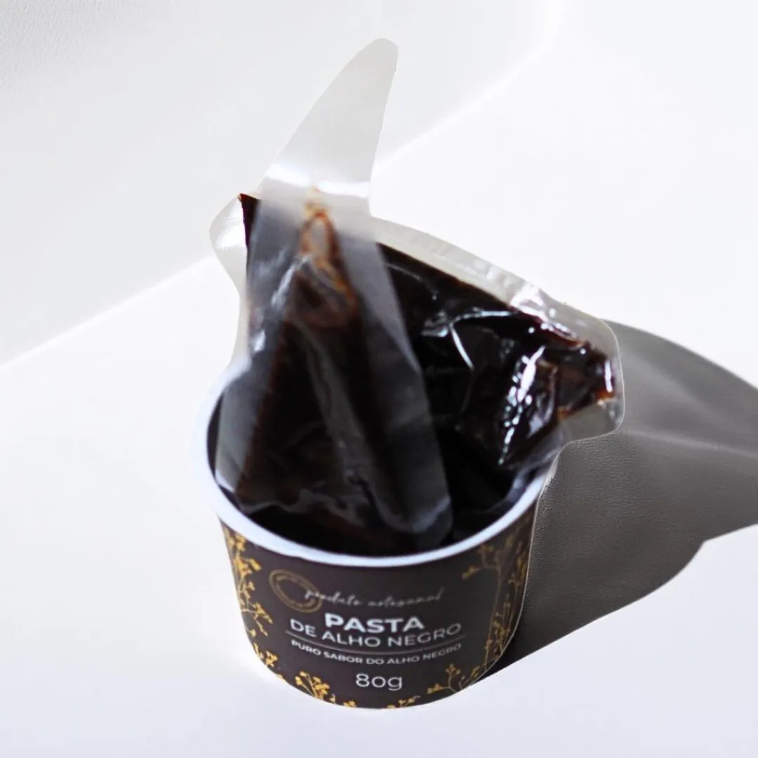 Pasta de Alho Negro Artesanal 80g - Imagem 4