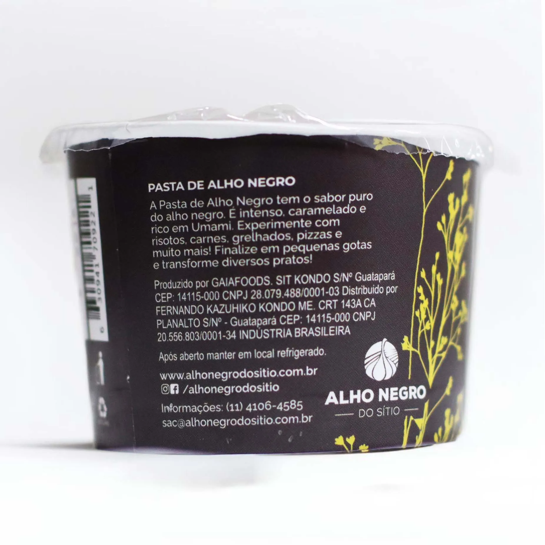 Pasta de Alho Negro Artesanal 80g - Imagem 7