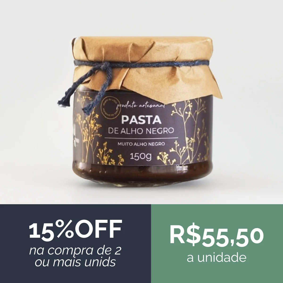 Pasta de Alho Negro 150g