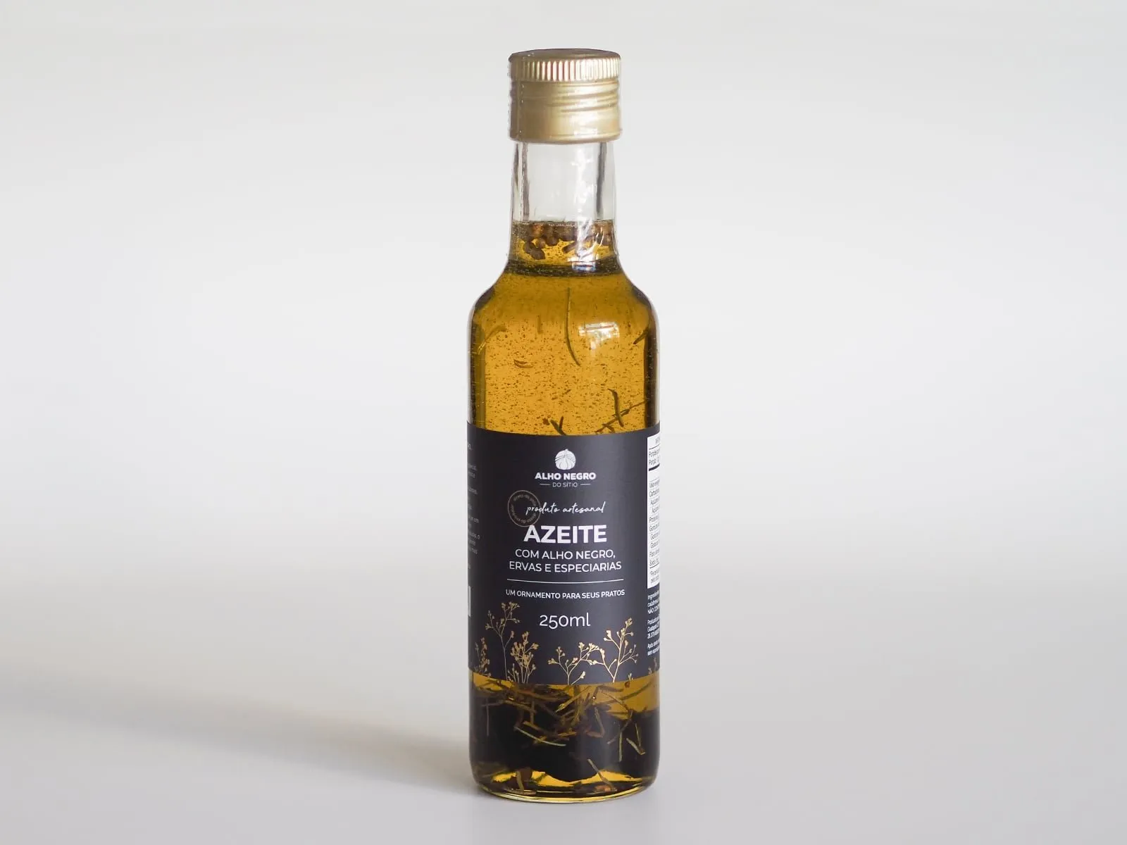 Azeite Extra Virgem com Alho Negro e Ervas