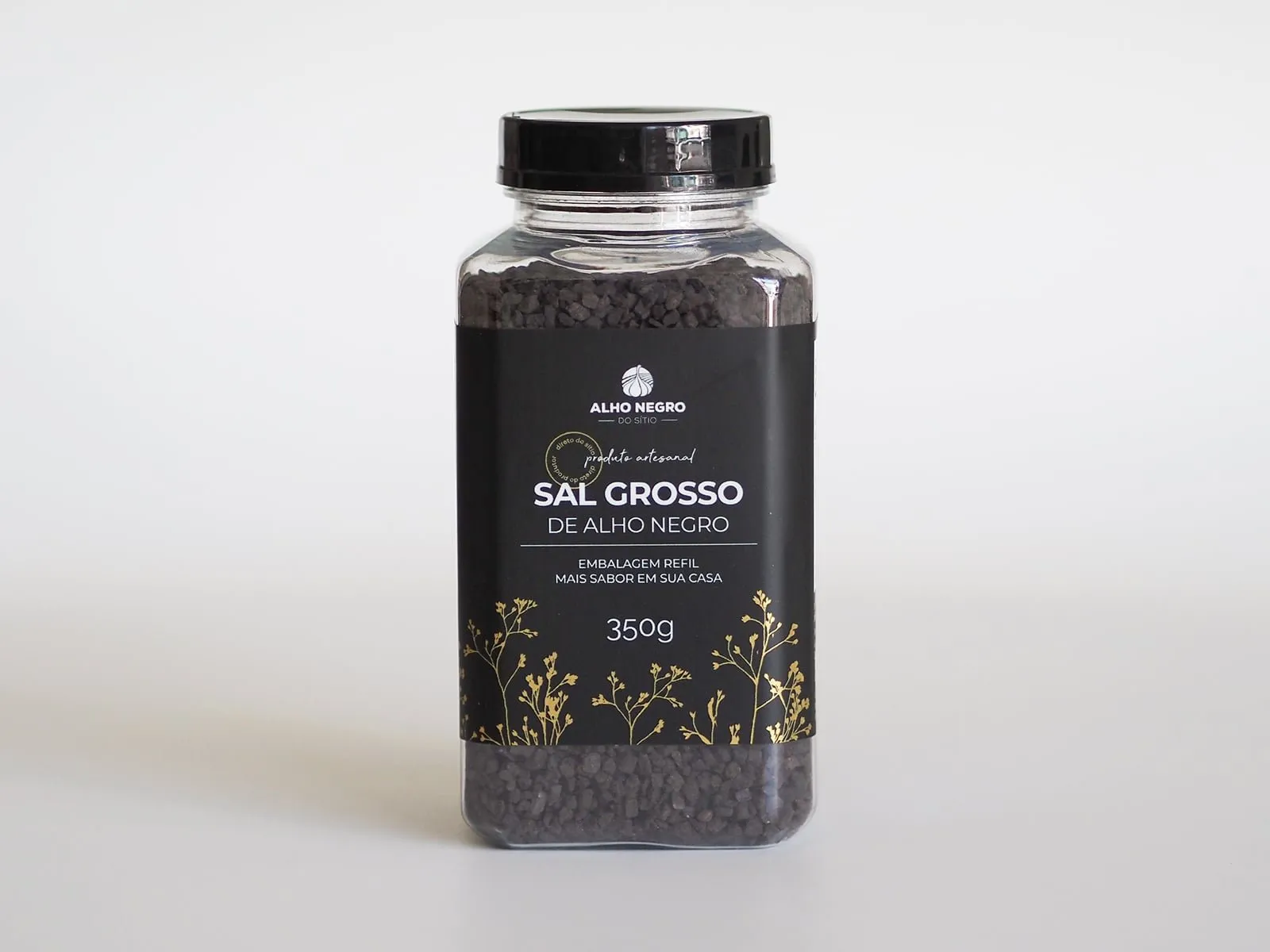 Sal Grosso de Alho Negro