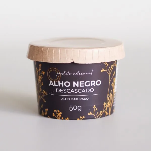 Alho Negro Descascado 50g