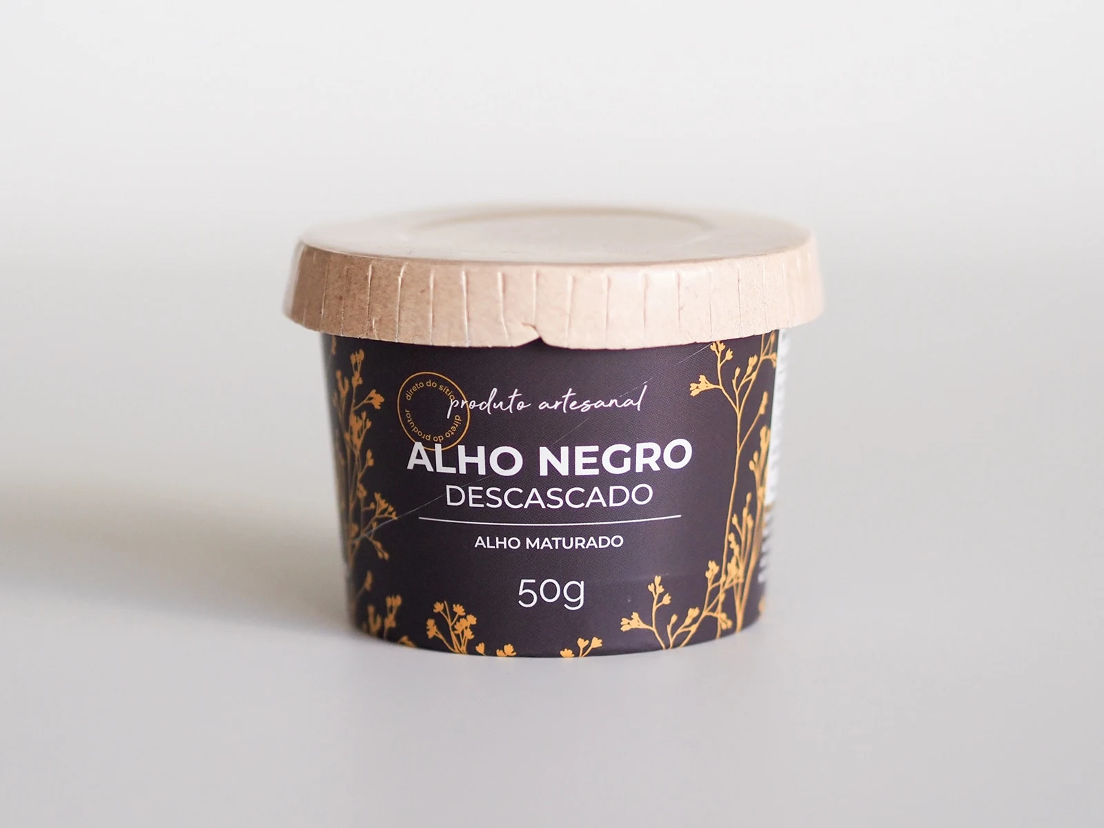 Alho Negro Descascado 50g