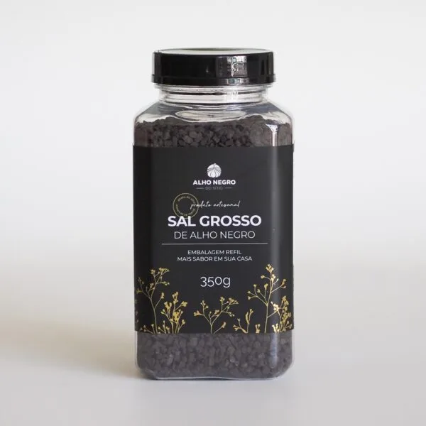 Sal Grosso de Alho Negro Refil 350g