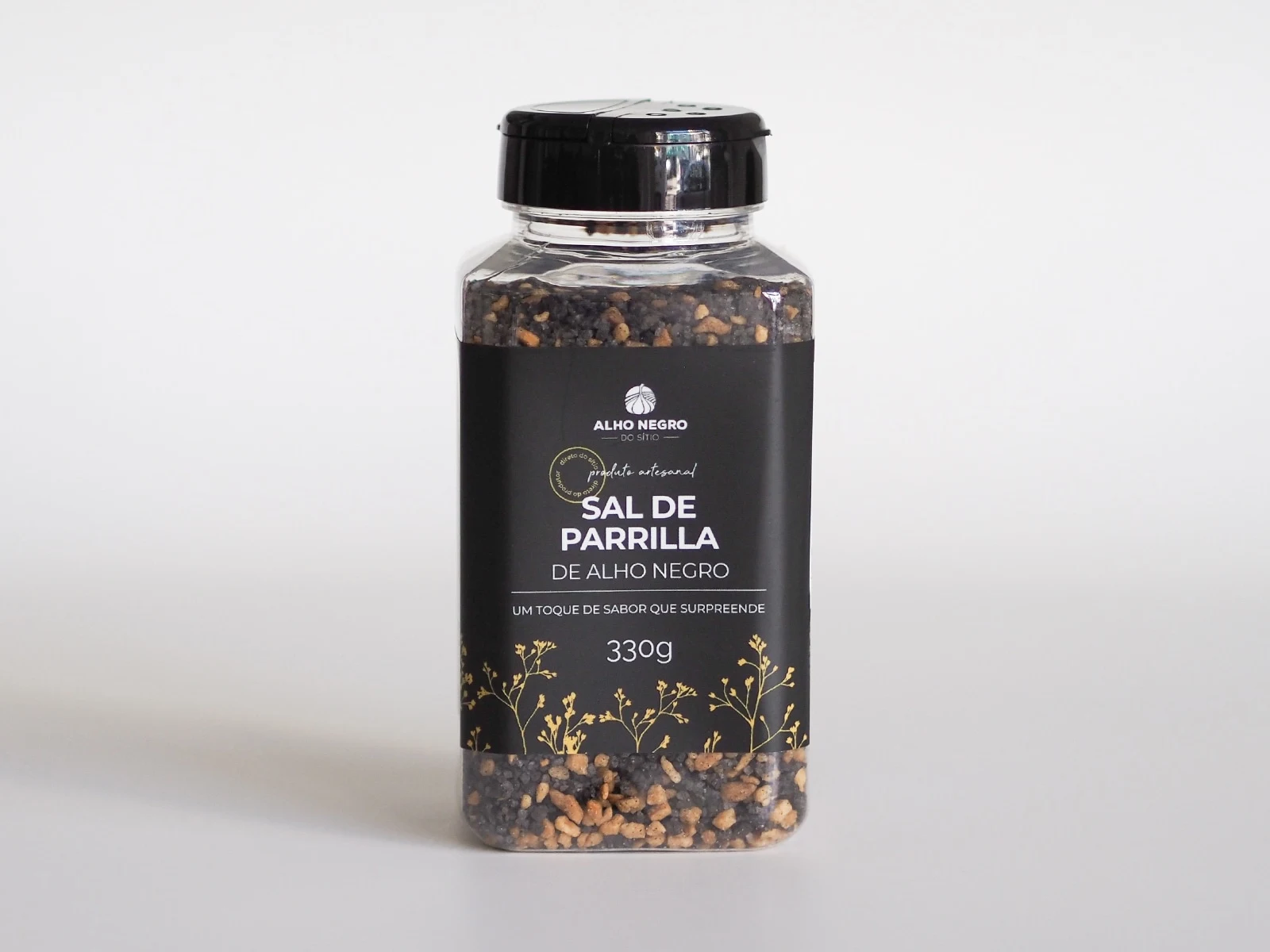 Sal de Parrilla de Alho Negro 330g