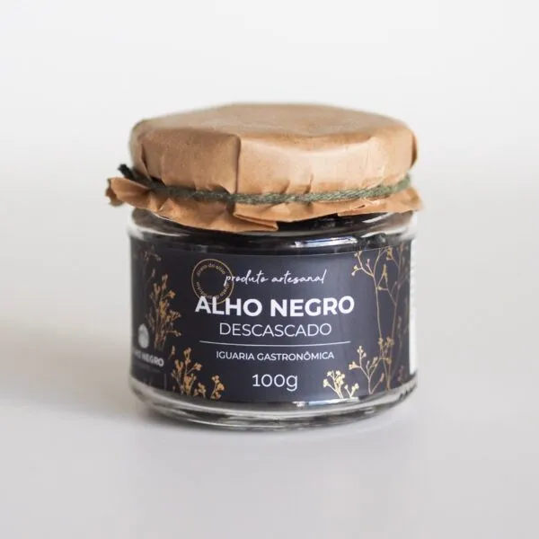 Alho Negro Descascado 100g